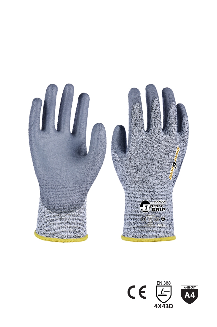 Hanvo Kesilmeye Dirençli PU Kaplamalı Eldiven Image