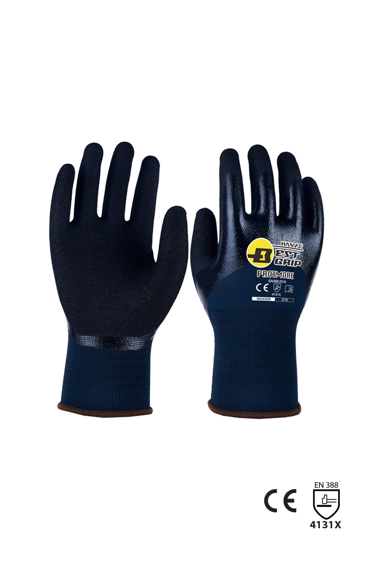 Hanvo Nitril 3/4 Kaplı Montaj Eldiveni Image